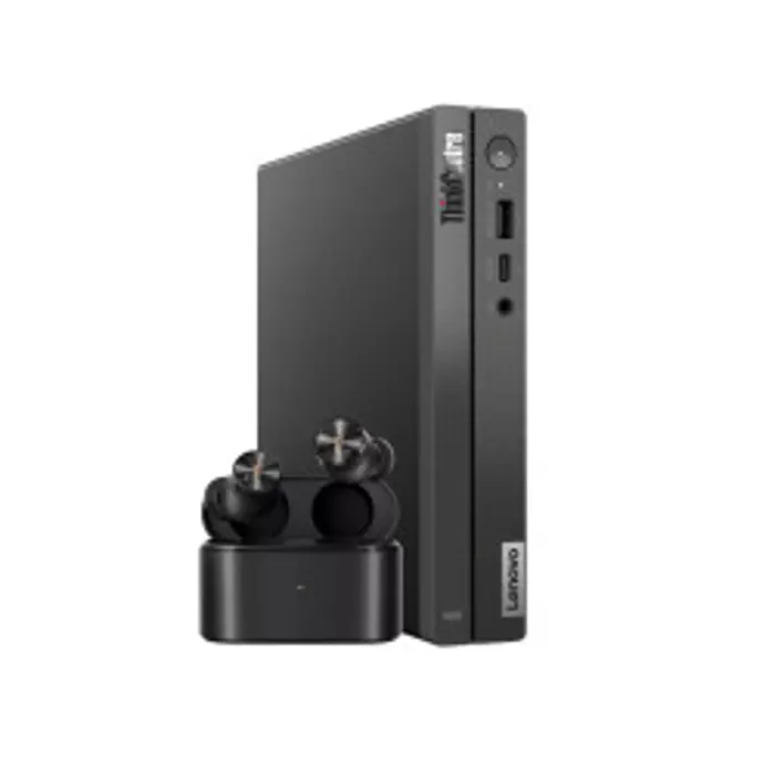 Lenovo ThinkCentre NEO 50q Gen 4 Tiny + 1MORE TWS Color Buds, Intel Core i5-13420H, 16GB DDR4, 512GB SSD, Intel UHD Graphics, HDMI/DP, WiFi-ax/BT5.1, tipk/miš + Win 11 Pro + 3Y (12LN0024CR-W11P) 