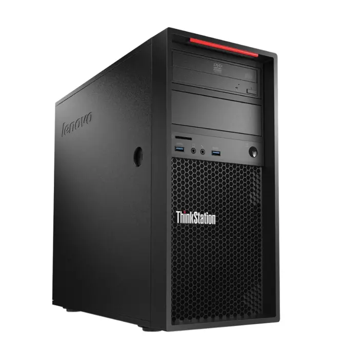 Lenovo ThinkStation P310; Xeon E3-1270 v5 3.6GHz/16GB RAM/512GB SSD PCIe;DVD-RW/GeForce GTX 1060 6GB/Win 10 Pro 64-bit - Premium Obnovljeno