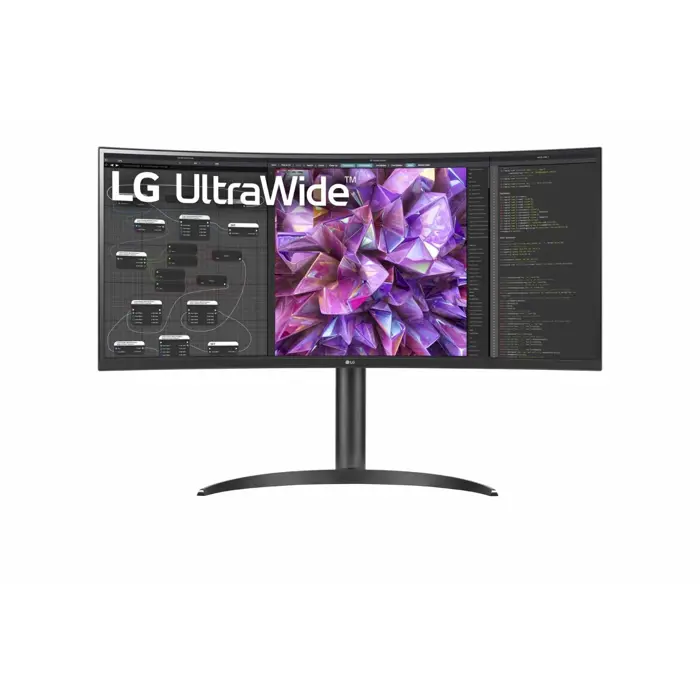 LG 34WQ75C-B computer monitor 86.4 cm (34") 3440 x 1440 pixels Quad HD LCD Black