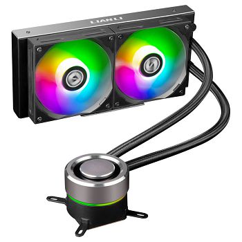 Lian Li GALAHAD 240 V2 Komplet-vodeno hlađenje, DRGB - crno GALAHAD AIO 240 v2 RGB BLACK
