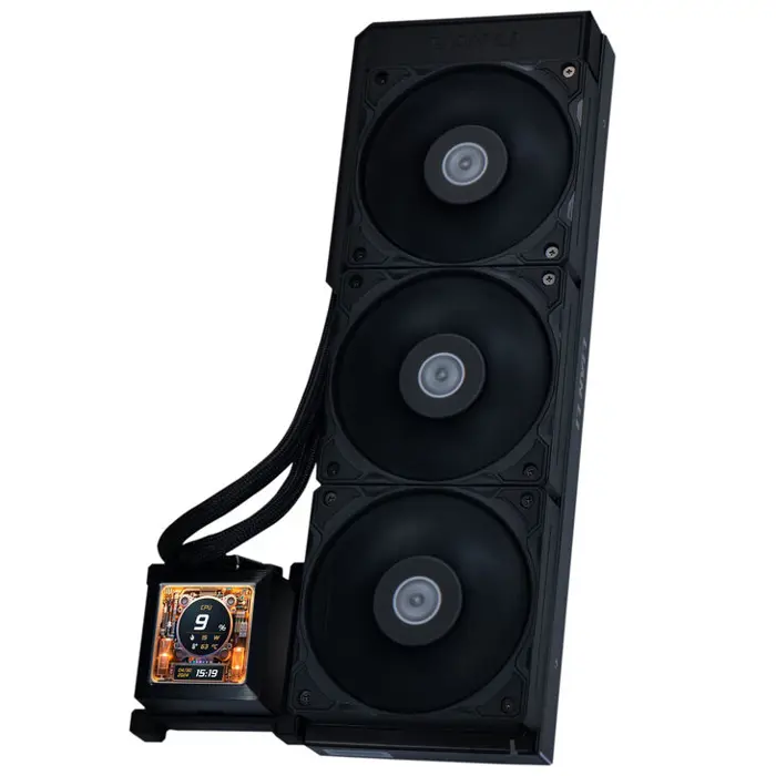 Lian Li HydroShift LCD 360S Komplett-Wasserkühlung - schwarz-HSLCD36SB