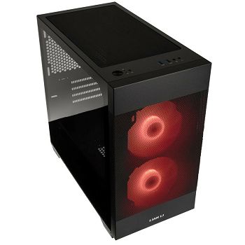 Lian Li LANCOOL 205M Mesh Micro-ATX-kućište, Tempered Glass - crno LANCOOL 205M Mesh Black