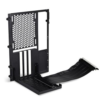 Lian Li O11D-1X-4 Mini Riser Card + PCI slot cover - PCIe 4.0, 200mm, black O11DMINI-1X-4