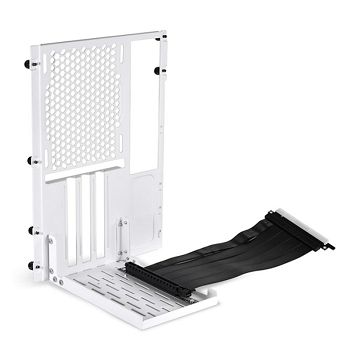 Lian Li O11DMINI-1W-4 Mini Riser Card + PCI slot cover - PCIe 4.0, 200mm, white O11DMINI-1W-4