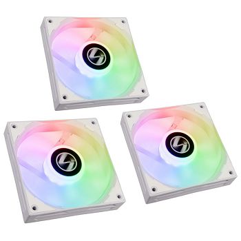 Lian Li ST120 RGB PWM ventilator, 3 komada sa Kontrolerom - 120mm, bijeli ST120-3W