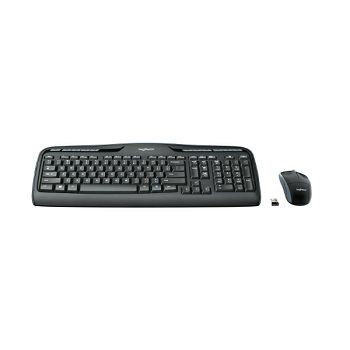 Logitech MK330 bežična tipkovnica i miš, crna