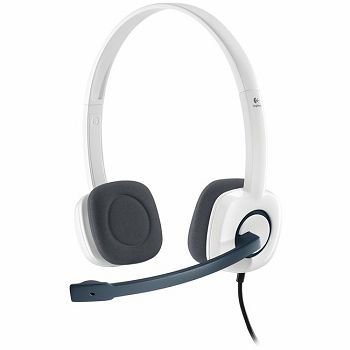 LOGI H150 Headset Micro White