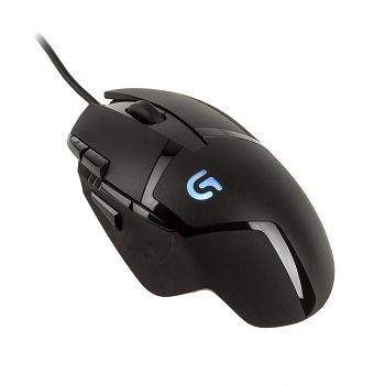 Logitech G402 Hyperion Fury Gaming Mouse - black/blue 910-004068