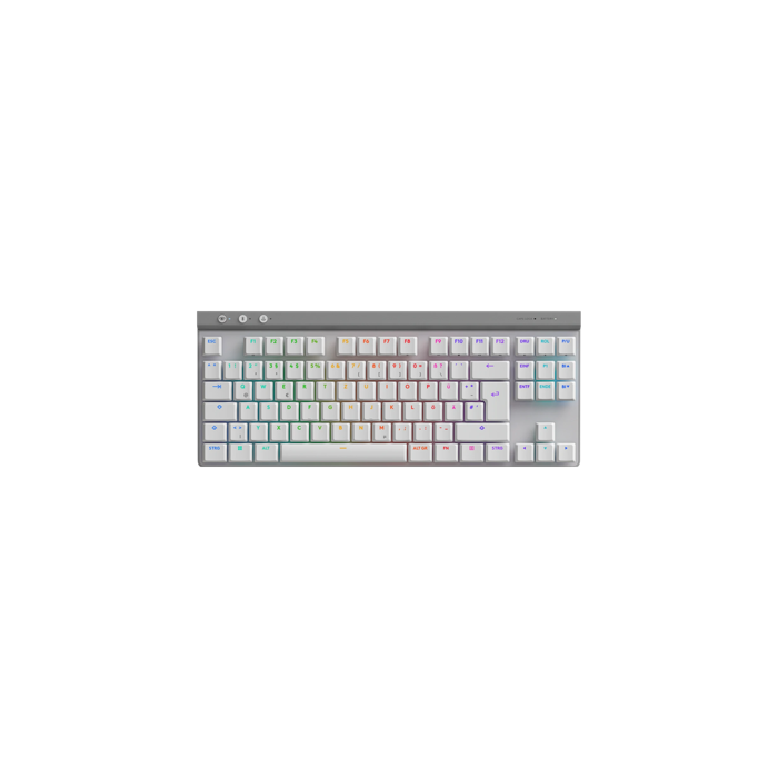 LOGITECH G515 LIGHTSPEED TKL - WHITE - US INTL - 2.4GHZ/BT- EMEA28i-935 - TACTILE