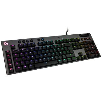 Logitech G815 Lightsync RGB Gaming Keyboard, GL Tactile, RGB LED - DE Layout 920-008985