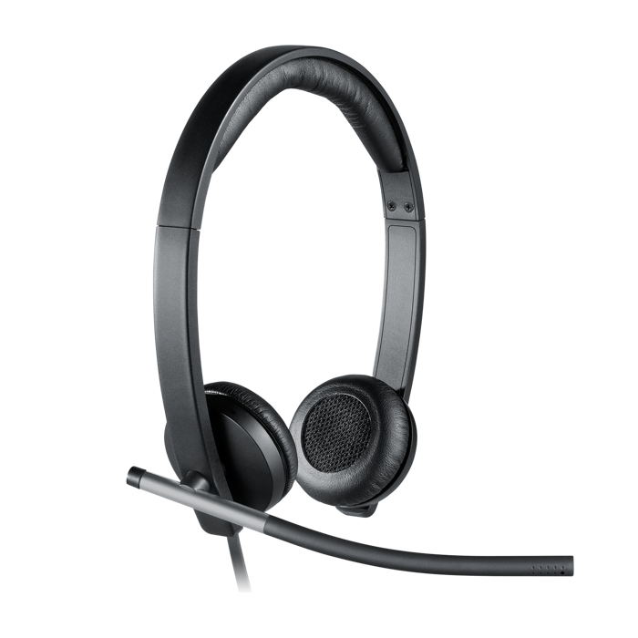 Logitech H650e headphones, USB
