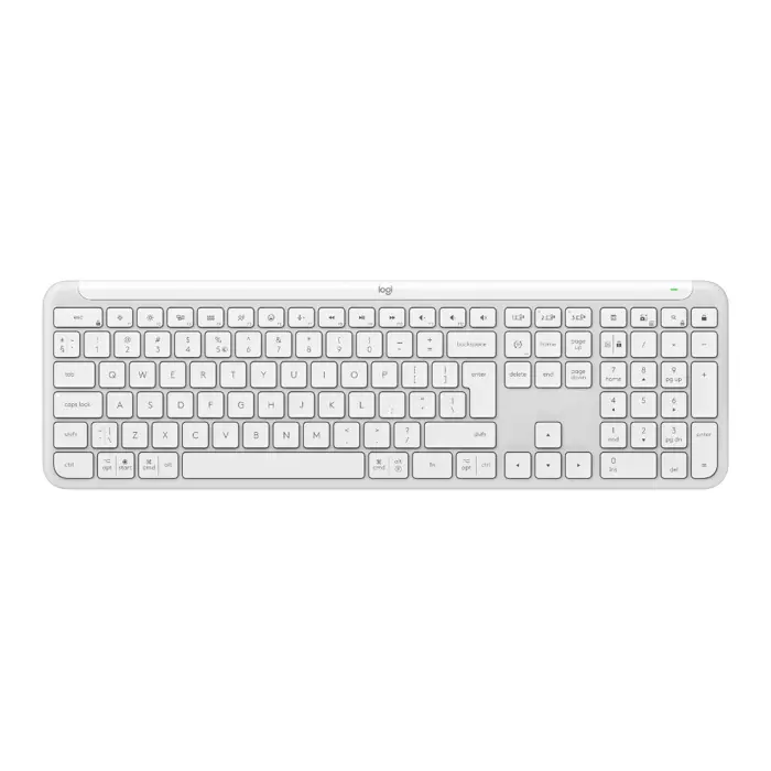Logitech K950 bežična tipkovnica, bijela