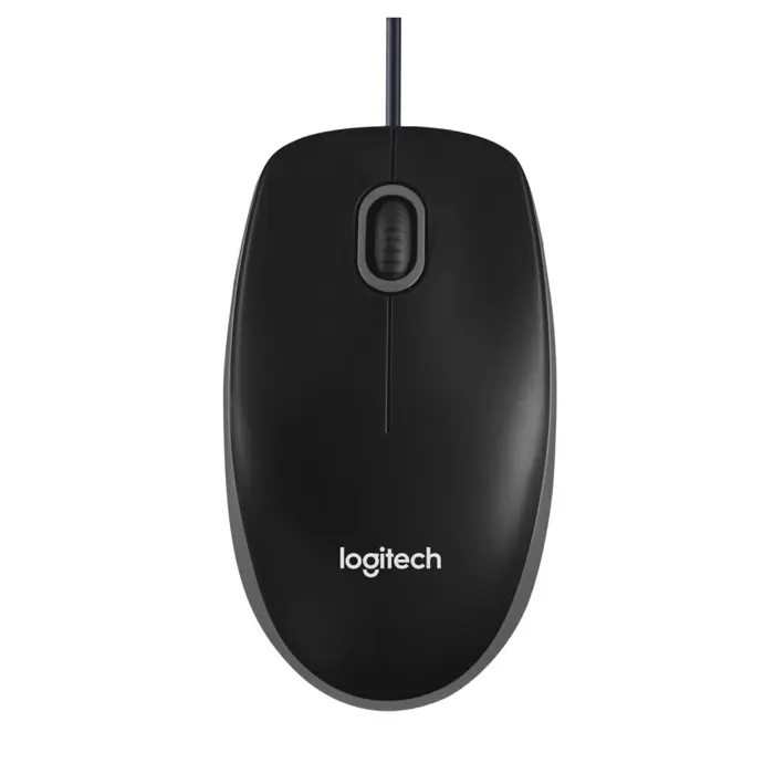 Logitech M100 žičani optički miš, tamnosiva