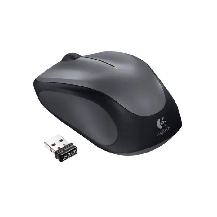 Logitech M235 bežični optički miš, USB, crno-sivi (910-002201)