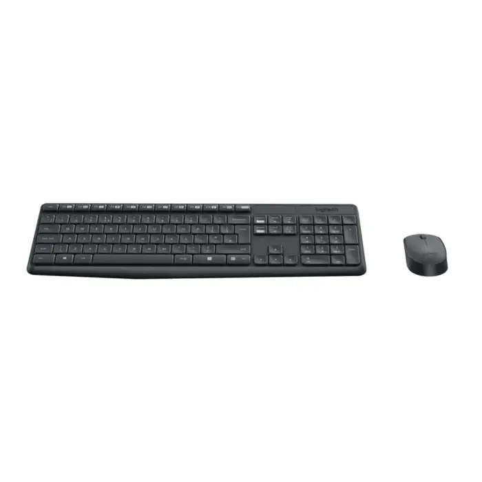 Logitech MK235 bežična tipkovnica+miš, USB, crna (920-008031)