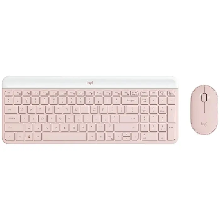 LOGITECH MK470 Slim Combo   - ROSE - US INTL - 2.4GHZ - INTNL-973