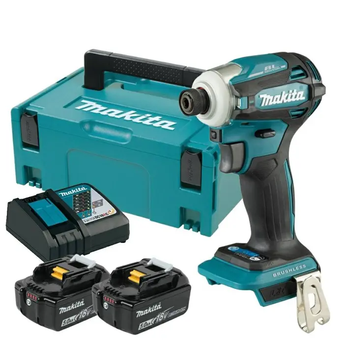 Makita DTD172RTJ power wrench 1/4" 3800 RPM 180 N⋅m Black, Blue 18 V