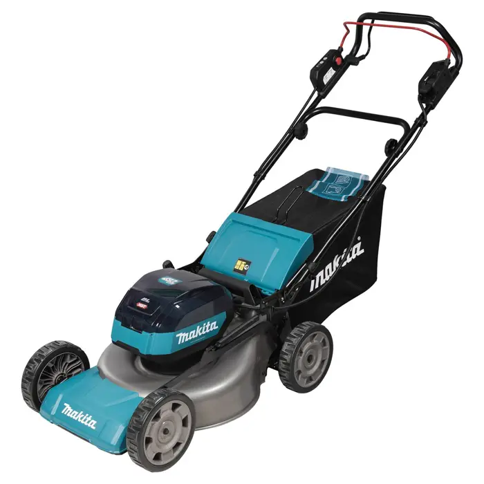 Makita LM001GZ lawn mower Push lawn mower Battery Black, Blue