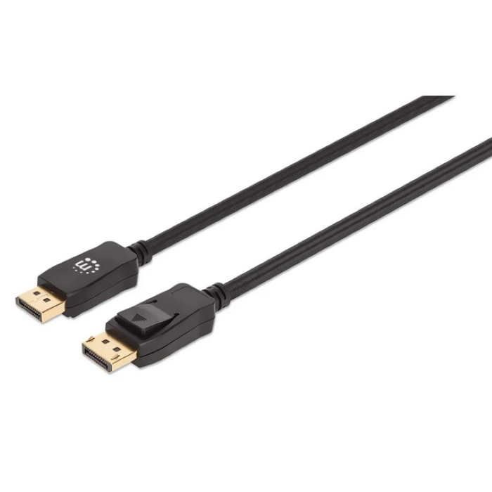 Manhattan kabel DP-DP M/M 1.4, 8K@60Hz, 2m, crni