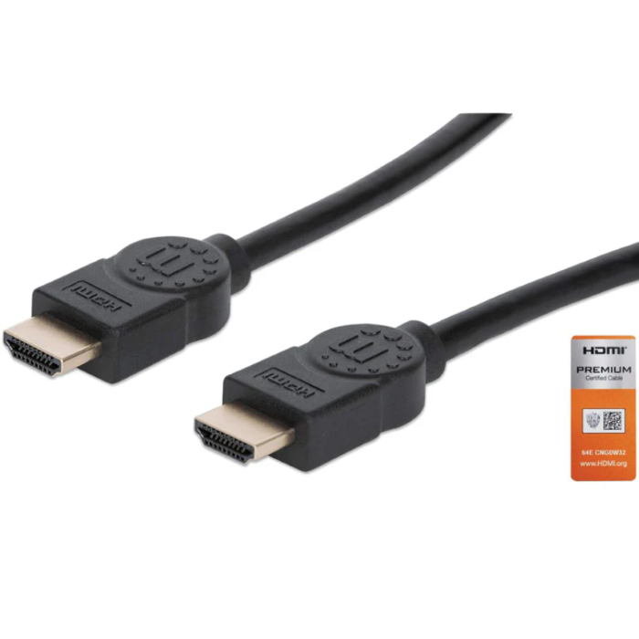 Manhattan kabel HDMI M/M, 4K@60Hz,UHD,Eth, 5m,crni