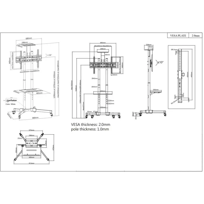 manhattan-tv-monitor-mount-trolley-stand-1-screen-screen-siz-55467-tvamnhuch0012.webp