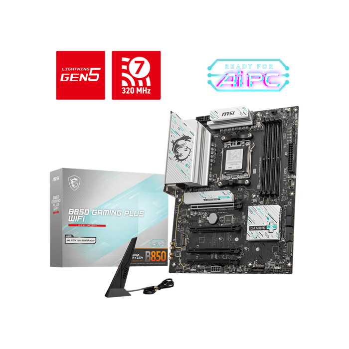 Matična MSI MAG B850 GAMING PLUS WIFI, S.AM5