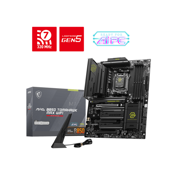 Matična MSI MAG B850 TOMAHAWK MAX WIFI, S.AM5