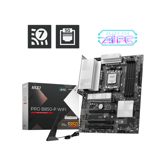Matična MSI PRO B850-P WIFI, DDR5