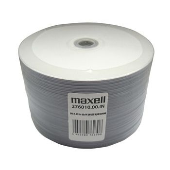 Maxell DVD-R 16x 4.7GB 50kom shrink printab