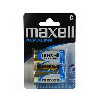 Maxell alkalne baterije LR-14/C, 2 komada