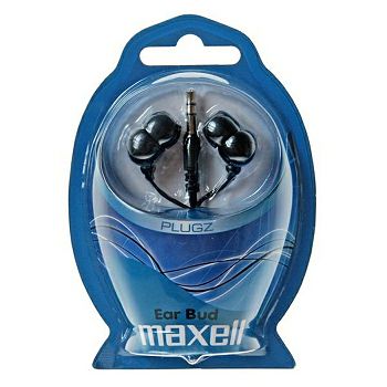 Maxell Plugz in-ear slušalice, crne