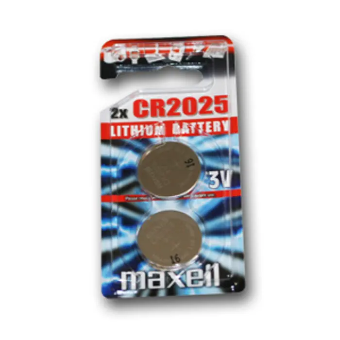 Maxell lit. dugm. baterija CR2025, 2 kom