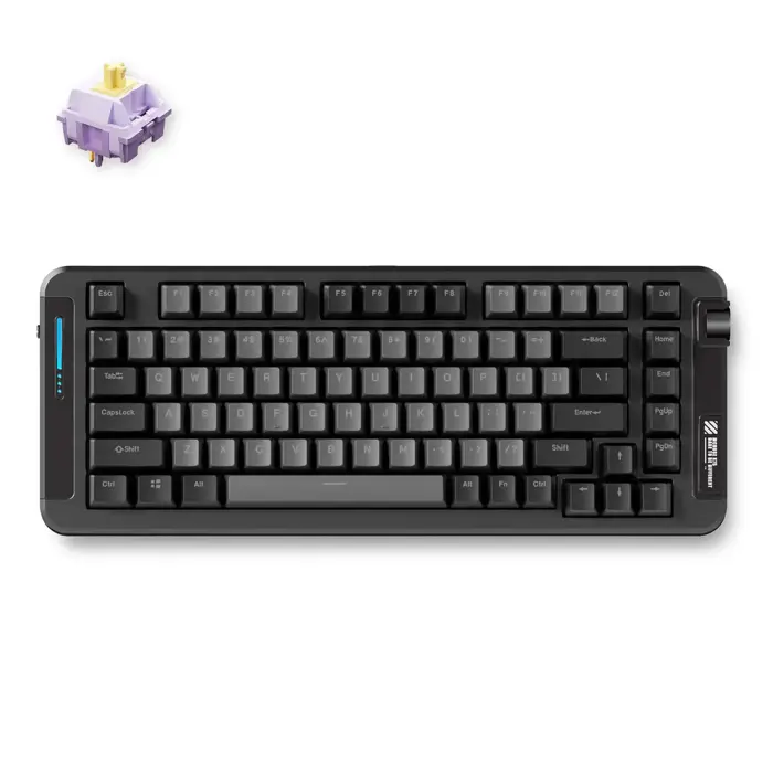 MCHOSE X75 Mechanical Keyboard, Black, 75%, X75-1A /HR znakovi/
