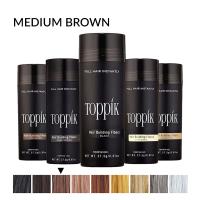 Toppik vlakna za kosu, Medium Brown / Srednje smeđa (velika 27,5 g, do 50 nanosa) - 647