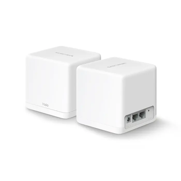 Mercusys AC1300 Halo H30G (2 pack) Whole-Home Mesh Wi-Fi, Dual-Band 400Mbps/867Mbps (2.4GHz/5GHz), 802.11 a/b/g/n/ac, 2×G-LAN
