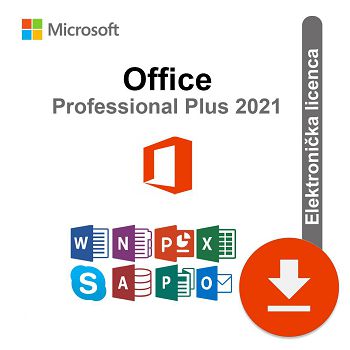 Microsoft Office 2021 Professional Plus  ESD elektronička licenca