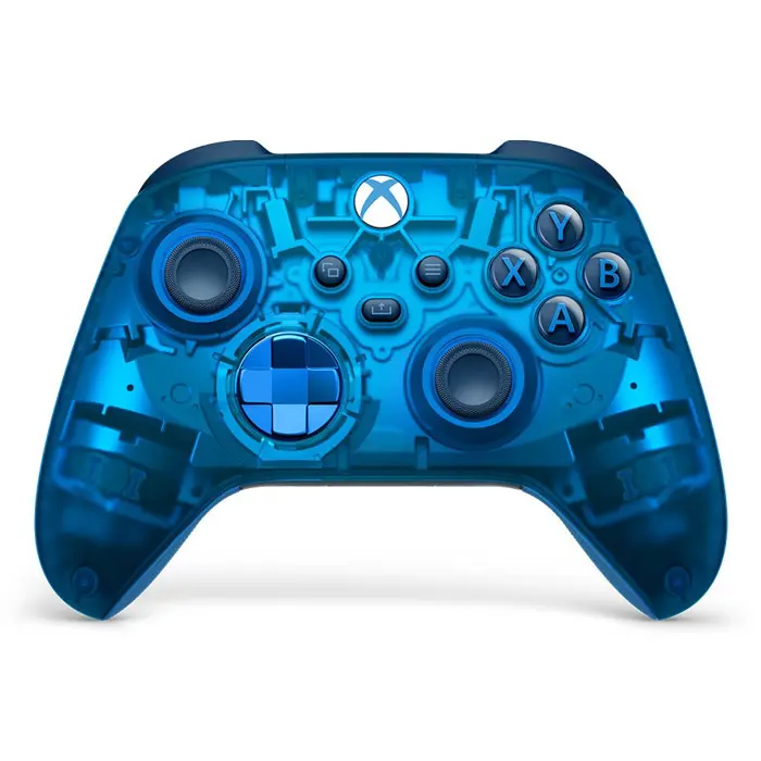 Microsoft Xbox Wireless Controller – Sky Cipher Special Edition Blue Bluetooth Gamepad Analogue / Digital Android, PC, Xbox One, Xbox Series S, Xbox Series X, iOS
