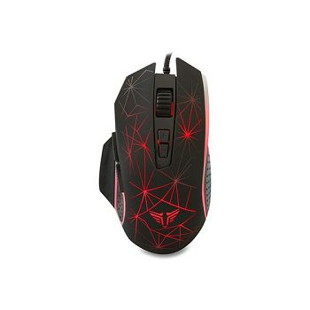 Miš EVEREST SM-G21, žičani, 4800 DPI, crni