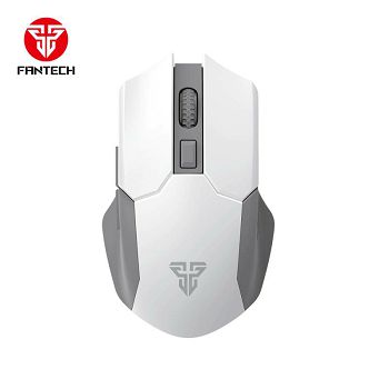 MIŠ GAMING BEŽIČNI FANTECH 2400 DPI CRUISER WG11 BIJELI 