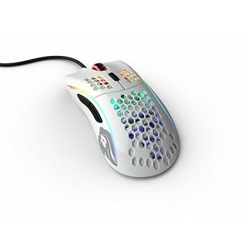 Miš GLORIOUS PC Gaming Race Model D Gaming Mouse, optički, 12000dpi, glossy bijeli, USB