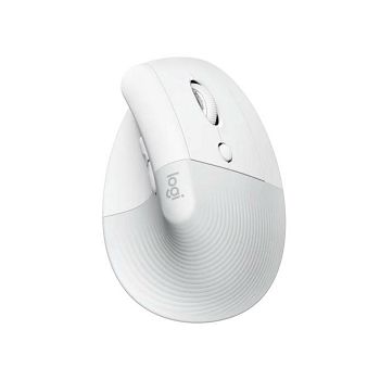 Miš LOGITECH Lift za Mac, ergonomski, bežični, USB, bijeli