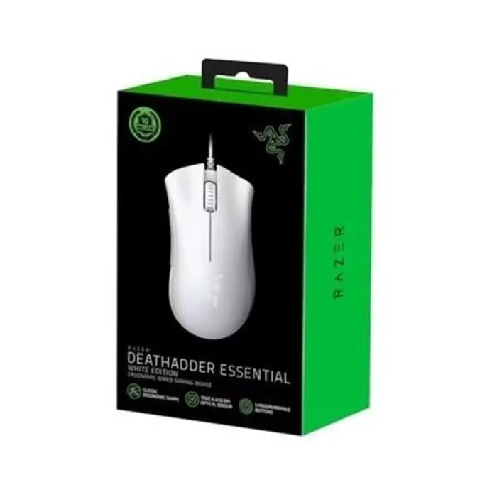 Miš Razer DeathAdder Essential White,  RZ01-03850200-R3M1 