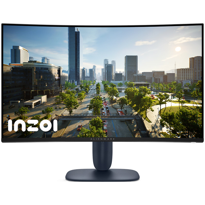 Monitor Alienware 32 Gaming Monitor AW3225DM Curved, 2560x1440, QHD, 180Hz, VA Antiglare, 16:9, 3000:1, 400 cd/m2, AMD FreeSync + VESA, 4ms/2ms/1ms, 178/178, DP, 2x HDMI, 2xUSB-A, USB-B, Tilt, Height 