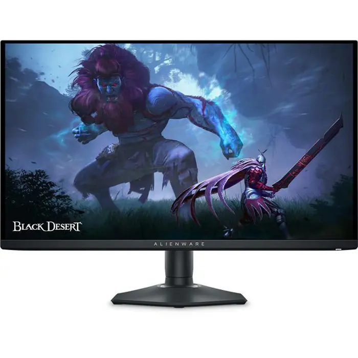 Monitor Alienware AW2725DF 27", 2560x1440, QHD, 360Hz, Anti-reflective, 16:9, 1000:1, 400 cd/m2, AMD FreeSync Premium Pro, 0.1ms/0.03ms, 178/178, 2xDP, HDMI, USB-C, USB-B, 3xUSB-A, Tilt, Swivel, Pivot