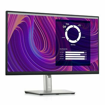 Monitor DELL Professional P2423D 24in, 2560x1440, QHD, IPS, Antiglare, 16:9, 1000:1, 8ms/5ms, 178/178, DP, HDMI, 5x USB 3.2, Tilt, Swivel, Pivot, Height Adjust, 3Y