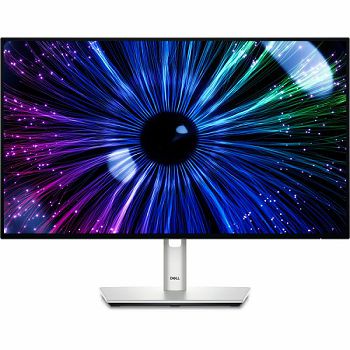 Monitor DELL UltraSharp U2424HE 24", 1920x1080, FHD, IPS Antiglare, 16:9, 1000:1, 250 cd/m2, 8ms/5ms, 178/178, 2xDP, HDMI, 3x USB-C (1xDP/PD), 4x USB 3.2, RJ-45, Audio line out, Tilt, Swivel, Pivot, H