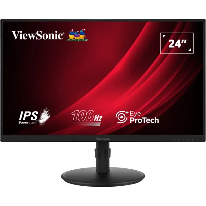 Monitor ViewSonic 23.8" VG2408A-MHD (VS19713) HDMI DP VGA speakers 2x2W