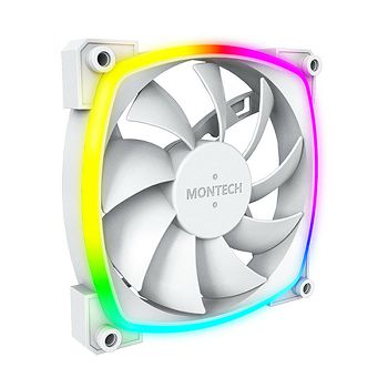 Montech AX120 PWM ARGB fan - 120mm, white AX120 PWM W