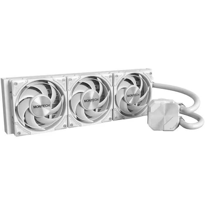 Montech HyperFlow Silent AiO Wasserkühlung - 360mm, weiß-HYPERFLOW SILENT 360 (W)