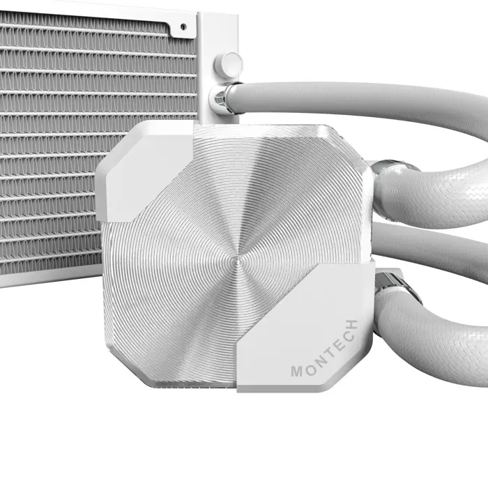 Montech HyperFlow Silent AiO Wasserkühlung - 360mm, weiß-HYPERFLOW SILENT 360 (W)